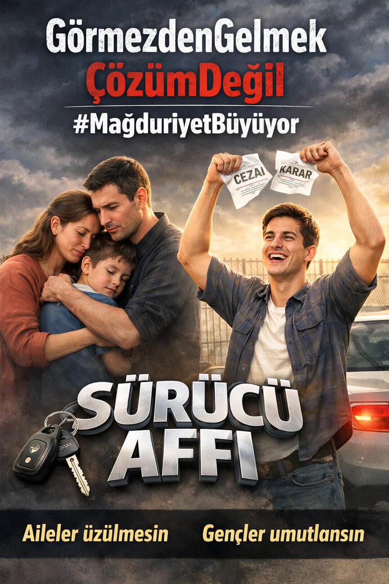 <a href="/avomerozmen/">Ömer Özmen</a> Yıllarca direksiyon başında emek veren insanlar, ağır ceza süreleri nedeniyle sistemin dışına itiliyor. Aileler dağılıyor, geçim derdi büyüyor. Bu sorunun çözümü parça parça değil, bütüncül olmalı. Puan affı değil, herkes için geçerli tam kapsamlı ehliyet affı talep ediyoruz.