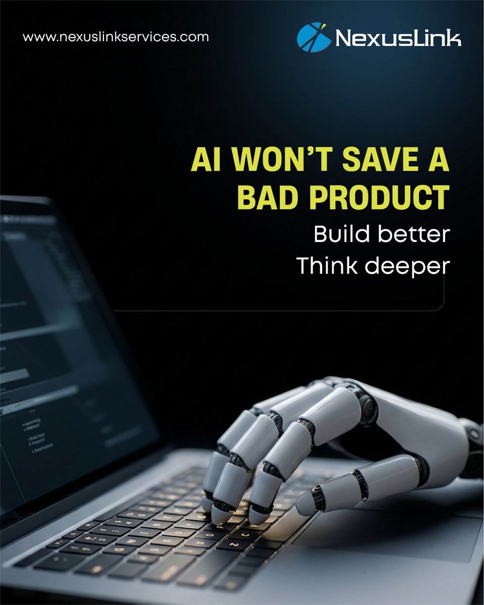NexusLinkIndia's tweet image. AI won’t replace developers, it amplifies them. Used well, it speeds delivery; used blindly, it creates fragile systems. The real question: is your product strong enough to benefit?

Visit: nexuslinkservices.com

#NexusLinkServices #AIIntegration #AppPerformance