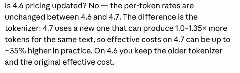 Using opus 4.7 is like driving a Ferrari with a 5L gasoline tank.