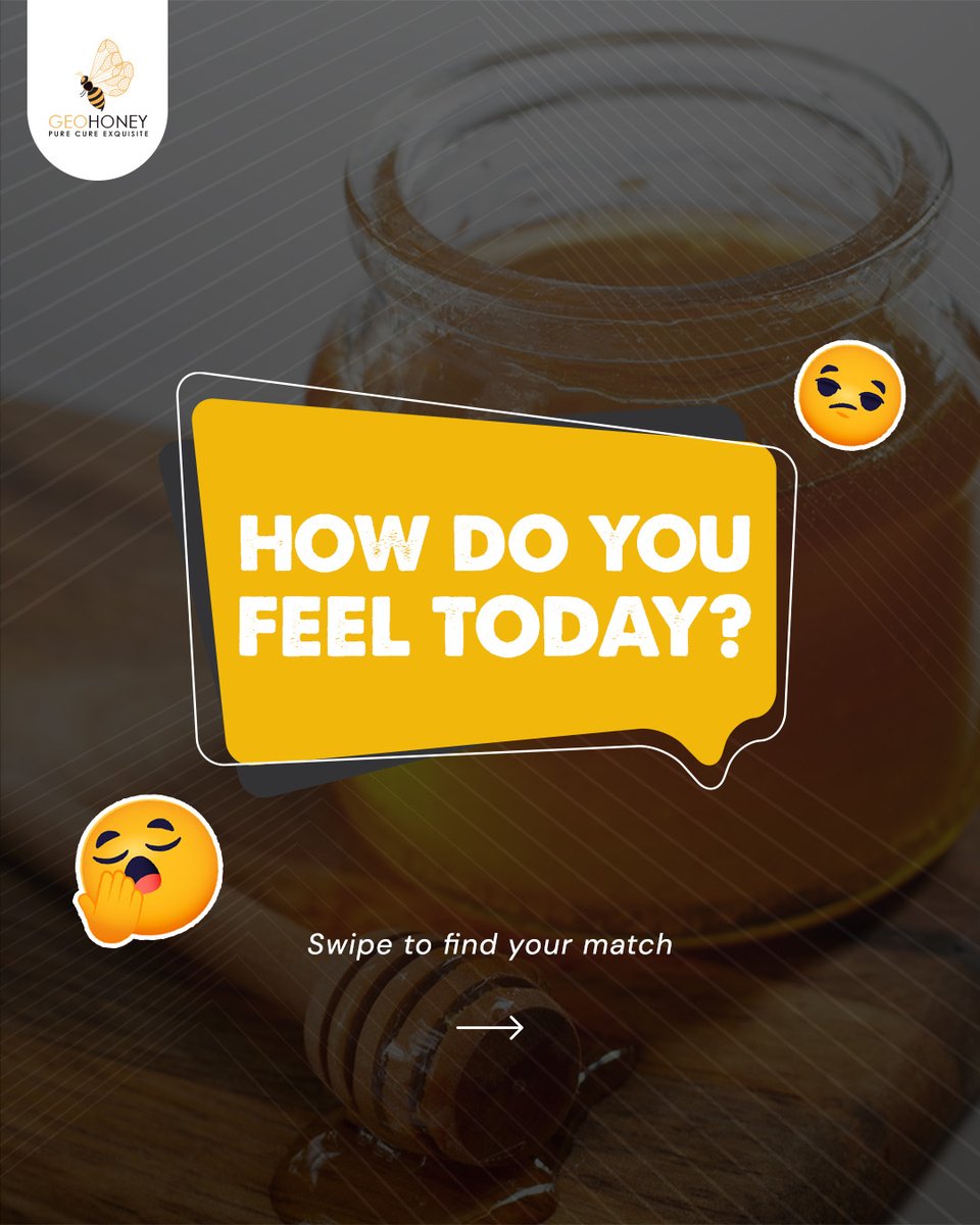 geohoneylovers's tweet image. Find the honey that matches your mood 🍯✨
Feeling low, unfocused, or just need a reset? There’s a natural fix for it.
Swipe to find yours and drop a comment for a personalised pick.

#HoneyForTheSoul #Geohoney #NaturalEnergy #Wellness #HealthyLiving
