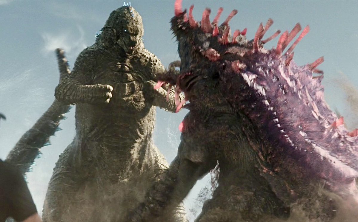 DangervilleTeam's tweet image. What did you all think of the GODZILLA VS TITAN X fight!? #MonarchLegacyofMonsters #AppleTV