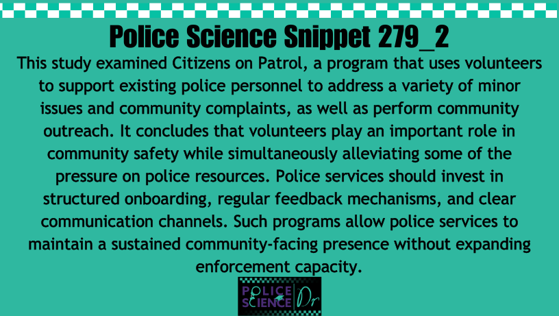 Police Science Dr tweet media