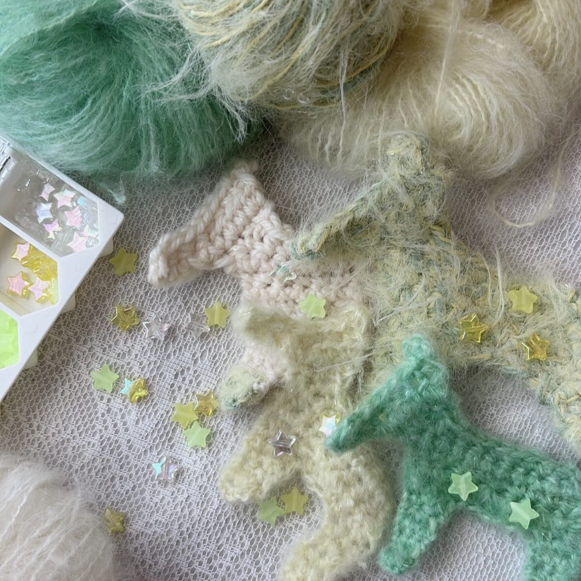 earthkana's tweet photo. 今回は星✖️馬⭐️🐎
かわいい💕
#imacoco
#popup
#新宿マルイ
#かぎ針編み
#ハンドメイド https://t.co/BVqmRP5ITW
