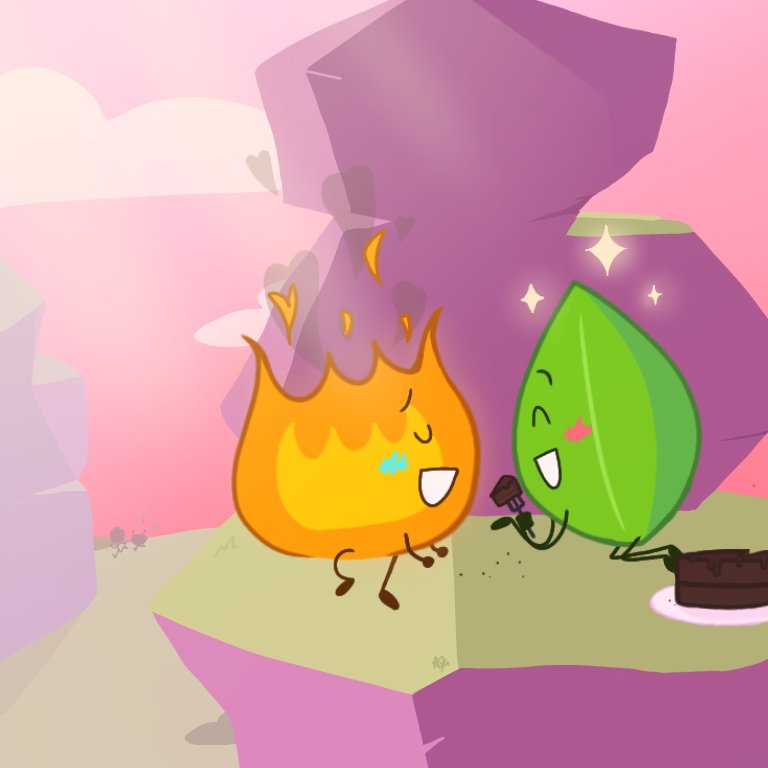 yoylecakeicing's tweet image. "Ooh! I love chocolate!" 🔥🍃❤️❤️
somewhere post bfb 22 in the pillary ruins 
 
I will attempt to speed run more drawinfs b4 I get sent back to hell (sixth form) and have a panic attack everyday until may 😍😍
ATGVGHHDONTSENDMEBACKKKK #ok

#fireafy #bfdi #bfb #tpot