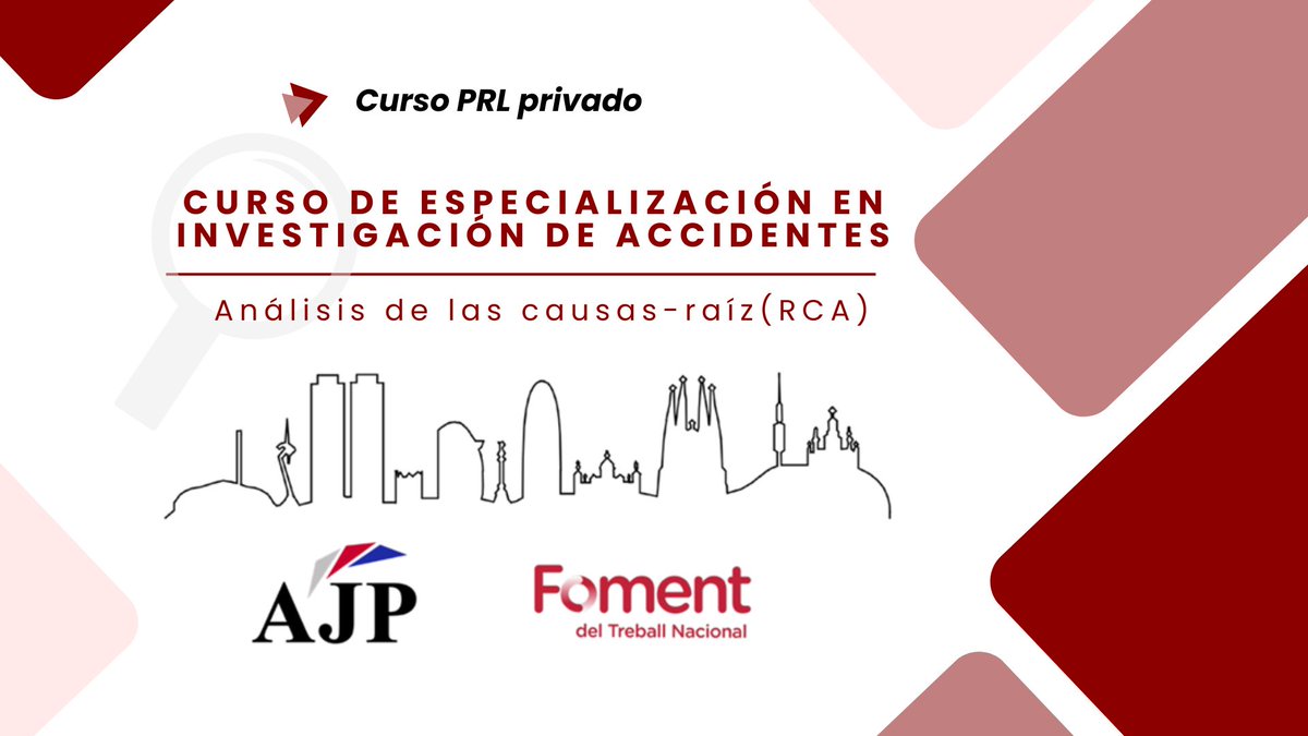 FOMENTPRL's tweet photo. ¡Te interesa! Curso de especialización en investigación de accidentes 
¡Inscripciones abiertas! 
Inicio: 01/10/26 https://t.co/g0DHgbOw4M
@AjpAsesoria https://t.co/FZl1O9Ai2i