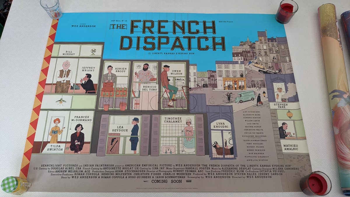 Ask the right people in your movie theater and you could end up getting the posters for free.