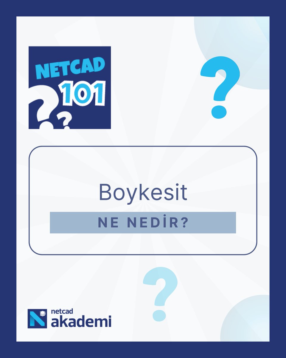 NetcadKampus's tweet photo. #Netcad101 | #NeNedir❔Serisi: Konumuz: Boykesit 

#Netcad #TürkiyeninCBSAkademisi https://t.co/rzutJ4Npx2