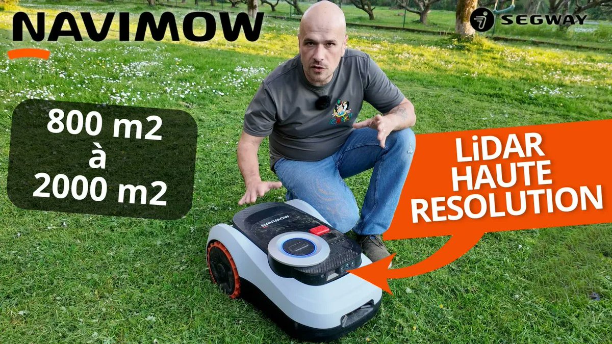 Et Salut !

Si tu es en pleine recherche DU robot tondeuse qu'il te faut... j'ai testé pour toi le Segway Navimow i2 LiDAR Series !

Pour le (re)voir, clique ici :
#robot #RobotTondeuse #segway #Navimow #technology #Technologie #tech

youtu.be/qC-y6-nZJeI
