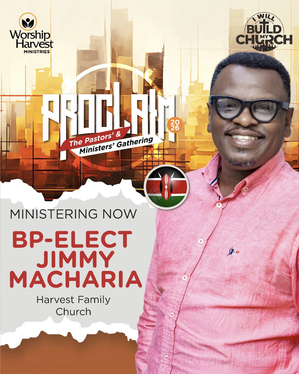 DaphineMaureen's tweet photo. "When it comes to building the church, one of the best foundations that must be laid is the foundation of sonship." - Bp-Elect Jimmy Macharia

#Proclaim26
#WorshipHarvestAt20 https://t.co/Ow1T0Z0jQX