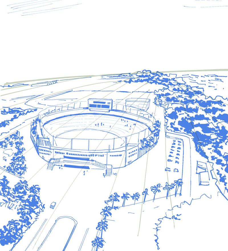 このくらいの遠景で描くとき
どのくらい雑に描くかが自分の中でまだ全然育ってない
でもほとんどの人は気にしないんだろうなとおもう