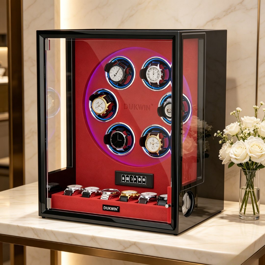 Dukwinstore's tweet image. 🫆There is no excess in true design. Only intention.

Virtuoso operates with quiet precision, maintaining the rhythm of time without disruption.

#giftidea #luxurylifestyle #watchcollector #watchwinder #watchaddict #collection #storagebox