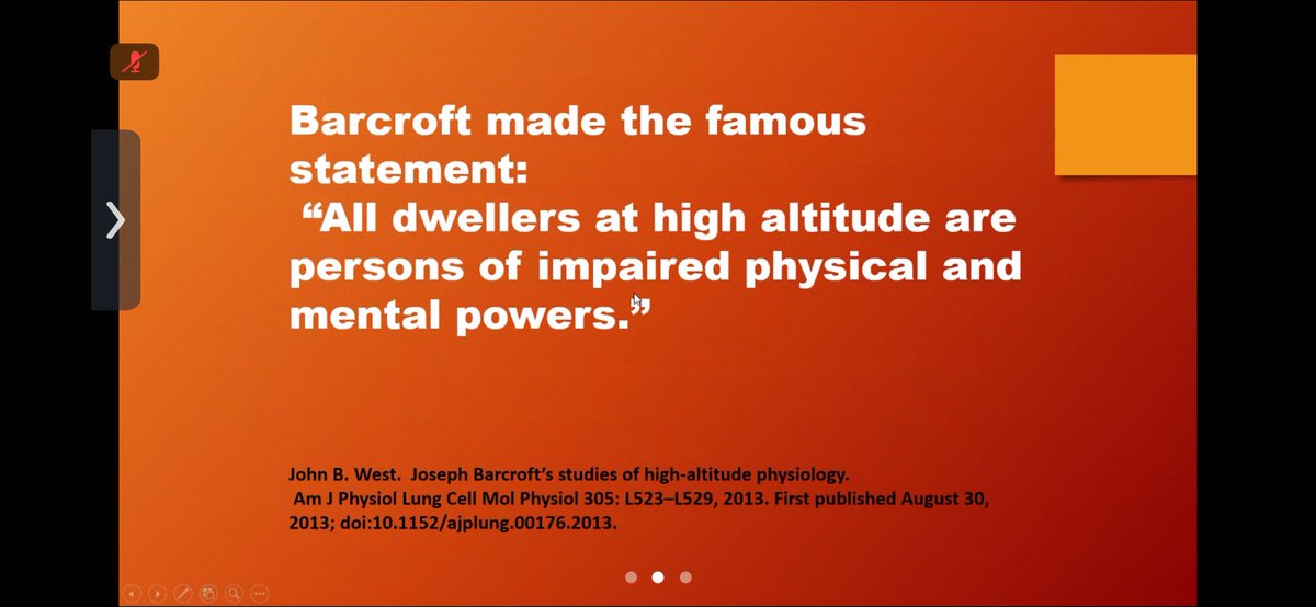 Bravo__MD's tweet image. What an amazing event highlighting #moral #courage, #scientific #curiosity and #humanism in #Medicine with Agustin Iza Facultad de Medicina San Fernando UNMSM thanks Jesus Mario Carrión Chambilla for moderating. 

In 1921, Joseph Barcroft led a scientific expedition to Cerro de