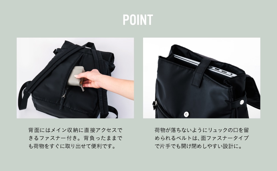 Y'SACCS POUR HOMME 山本耀司 ナイロン リュック Y2K ◥◣本日発売◢◤.・˚ 通勤・通学からお出かけまで、オン・オフ問わず