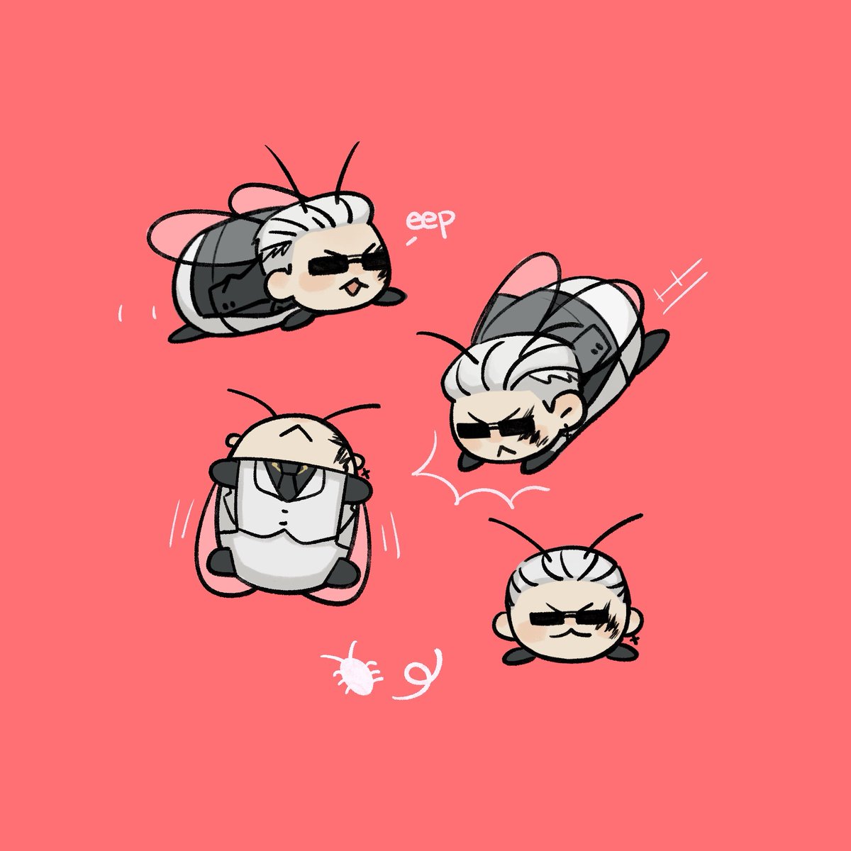 CHEESEoooo's tweet image. little cockroach…#re9 #Zeno