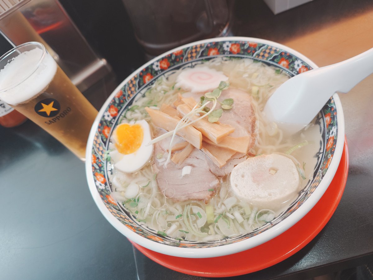 函館といえば塩ラーメン！🍜