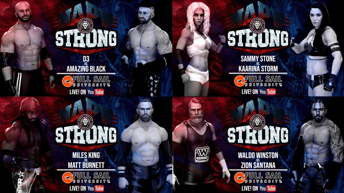NorthAmericanPW's tweet photo. OFFICIAL

The debut of #NAPWStrong will take place NEXT WEEK!  3 Path To Gold Men's Qualifying Matches and a Strong Style Championship #1 Contenders Tournament Match, PLUS MORE!

Thursday, April 23rd, premiering LIVE on YouTube! 7 pm/ET https://t.co/pAxoxjg8Qb