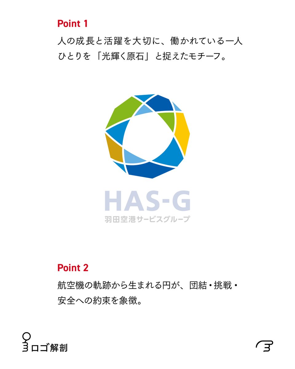 designam_tweet's tweet photo. ロゴ解剖【制作実績：羽田空港サービス株式会社】
「大空の旅を支える」想いのもと、空港における多彩な地上業務支援事業を展開している羽田空港サービス株式会社。
こちらのロゴのデザインをデザインエイエムが担当させていただきました。
#ブランディング戦略 #ロゴデザイン制作 #ロゴ解剖 https://t.co/D8AnDC45dk