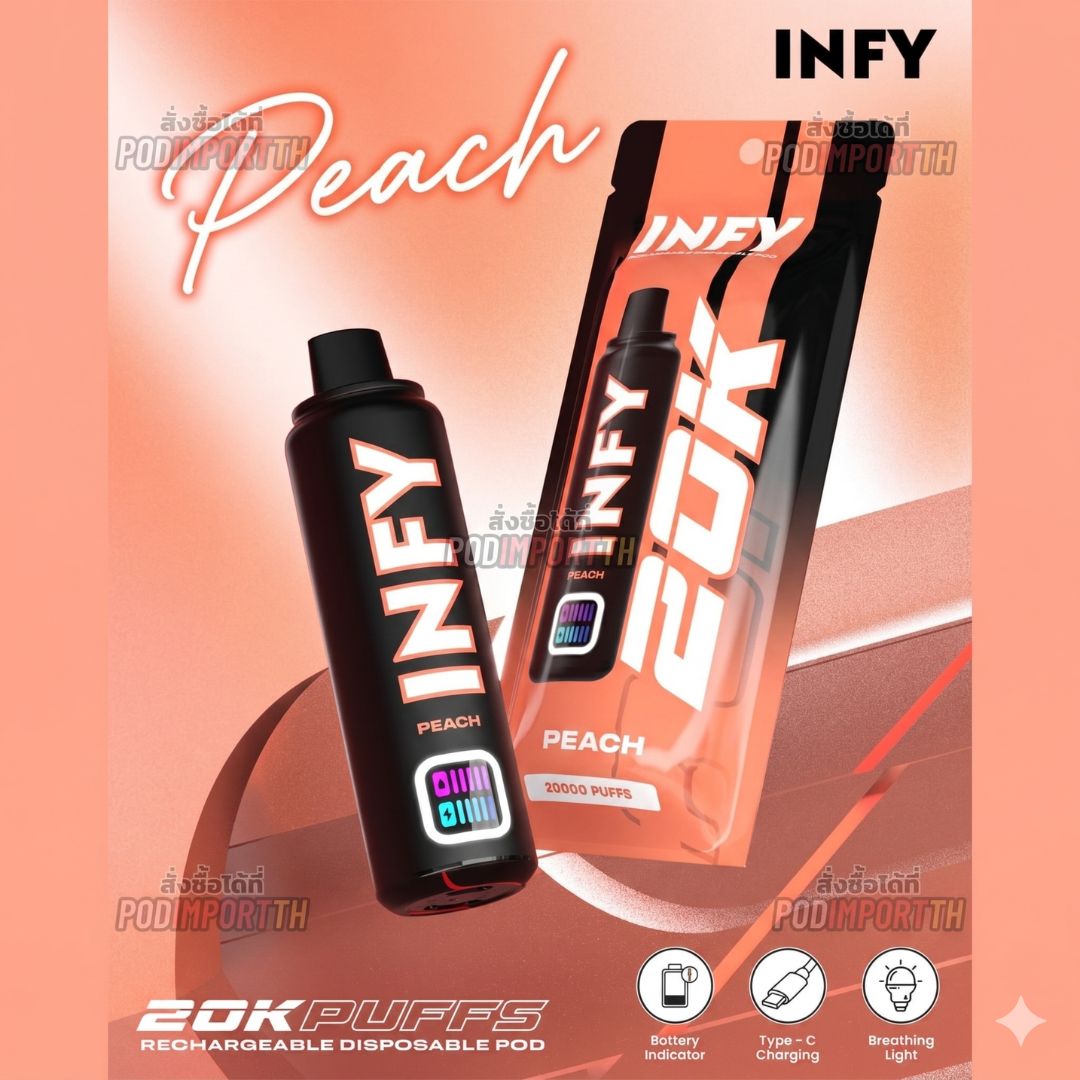 ImportTh's tweet photo. INFY 20000 Puffs 💨
เปิดตัว 4 กลิ่นใหม่ หอมละมุนทุกตัว! 🍑🍇🍏
✔ Peach – หวานนุ่ม ฟิลลูกพีชฉ่ำๆ
✔ Grape Lychee – หอมผลไม้แบบลงตัว
✔ Grape Aloe – สดชื่น ละมุนลึก
✔ Apple Aloe – เปรี้ยวหวาน คลีนๆ ฟินยาว
จัดทีเดียว…มีหลงทุกกลิ่น 😮‍🔥

#INFY20000Puffs #พอตINFY #พอต20000คำ #พอตไฟฟ้าINFY #INFYกลิ่นใหม่ #PodImportTH