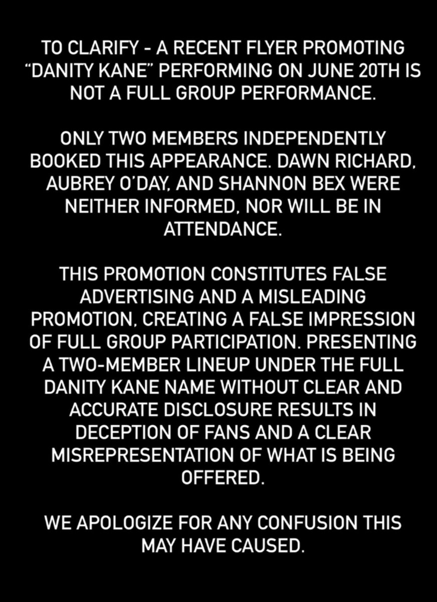 Danity Kane tweet media