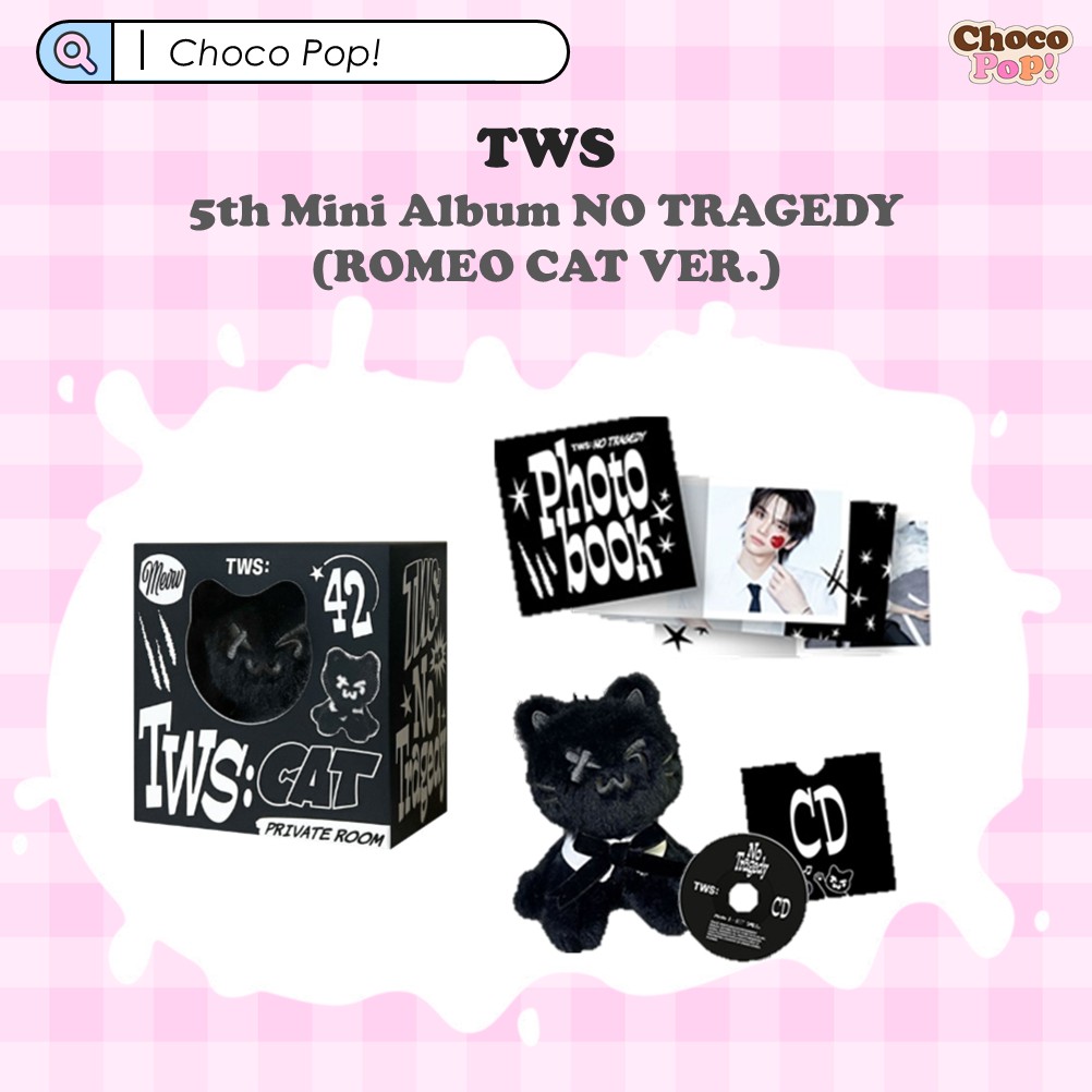 TWS - 5th Mini Album NO TRAGEDY (ROMEO CAT VER.) Pre-orders are 