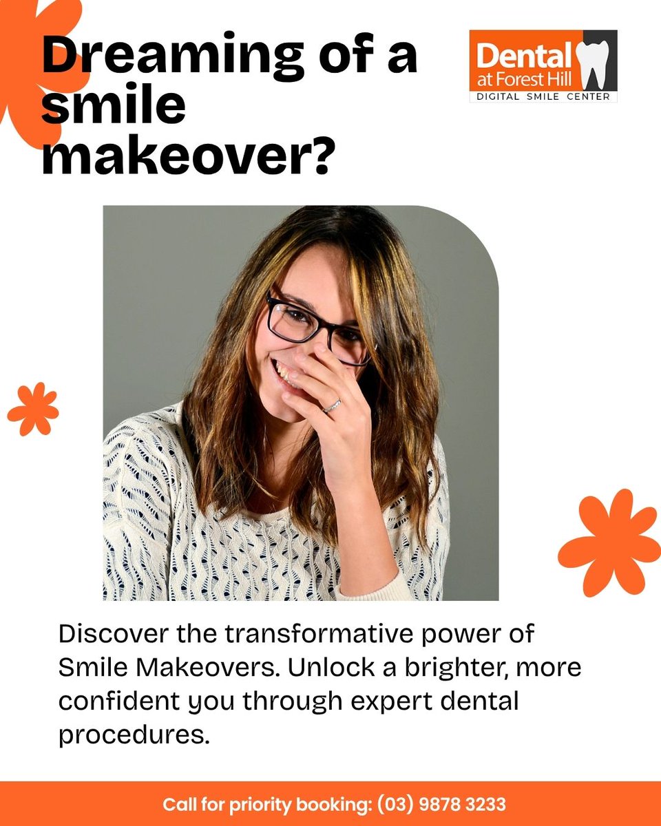 dafhmelbourne's tweet photo. Dreaming of a smile makeover? Let’s make it a reality!
#SmileMakeover #DreamSmile #DentalTransformation #SmileDesign #OralHealth #CosmeticDentistry #ConfidenceBoost #SmileJourney #TeethWhitening #HealthySmile #BeautyInYourSmile #SmileWithConfidence #DentalCare #TransformYourSmile https://t.co/7aFJqgwM2L