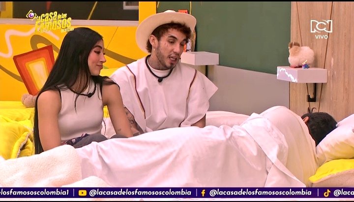 Beba pasó de no soportar a Alejo ni dirigirle la palabra a ir hasta su cama y explicarle que lo que dijo Juanda fue mentira
#LaCasaDeLosFamososCol3