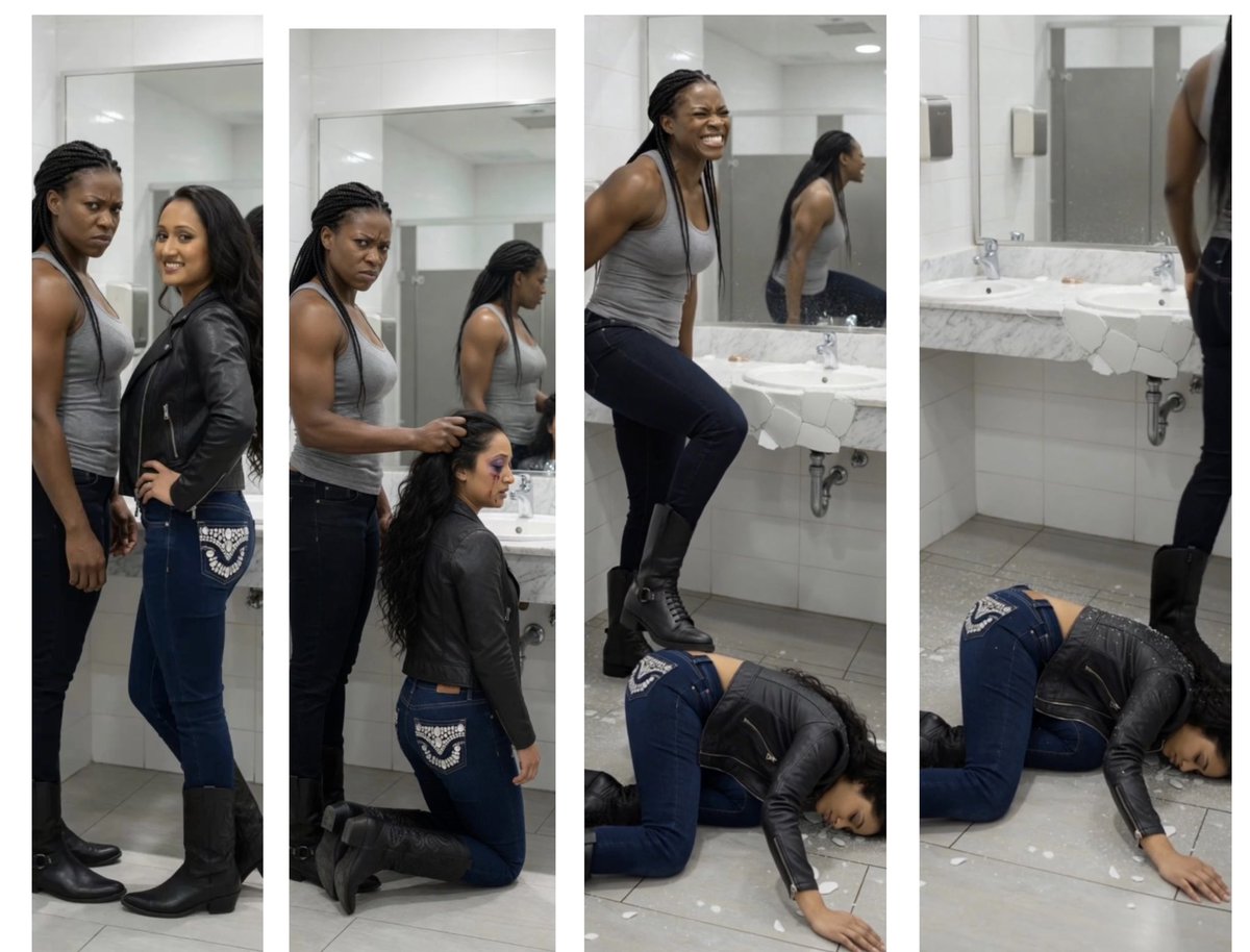 She’s knocked OUT! tweet media