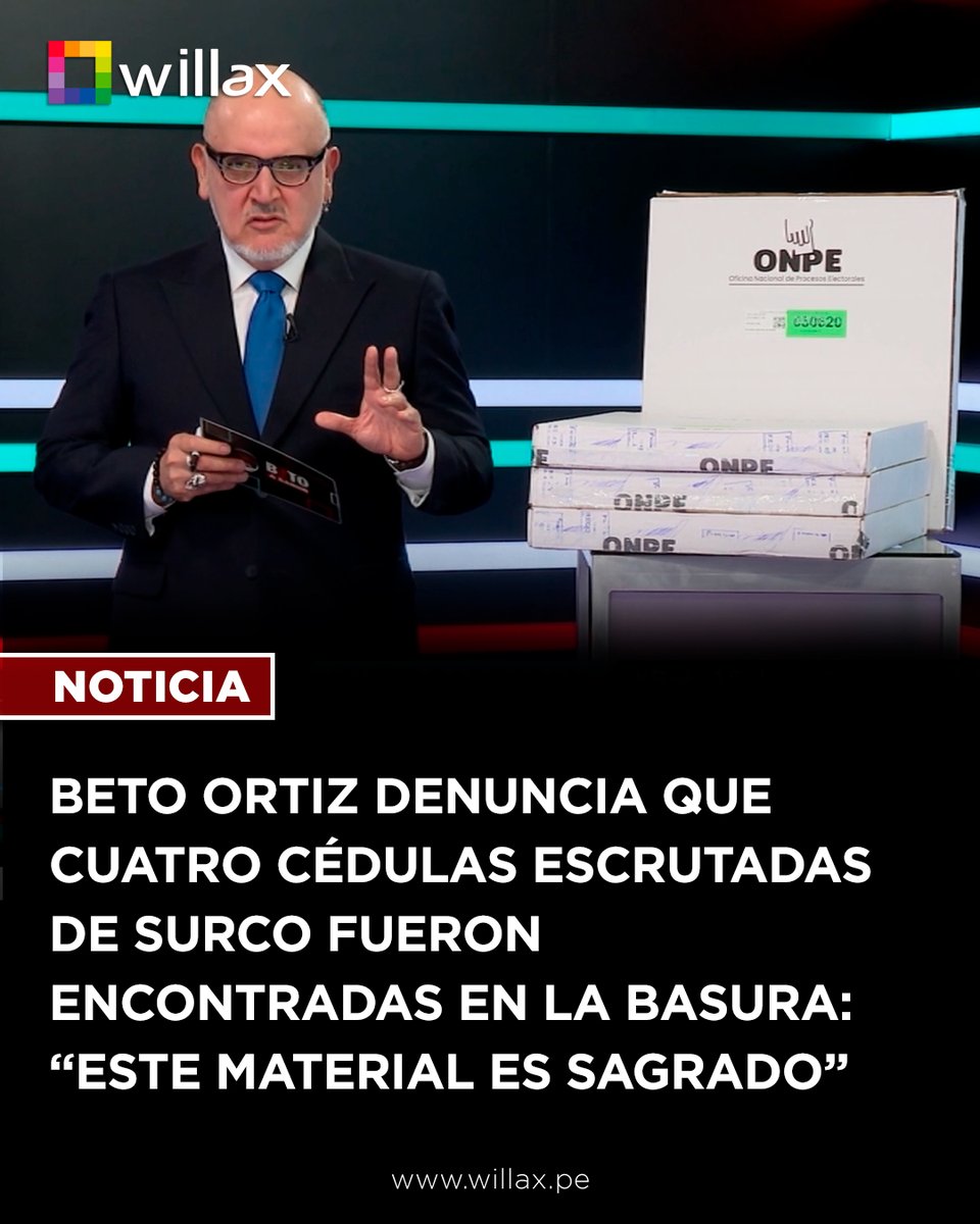 Willax Televisión tweet media