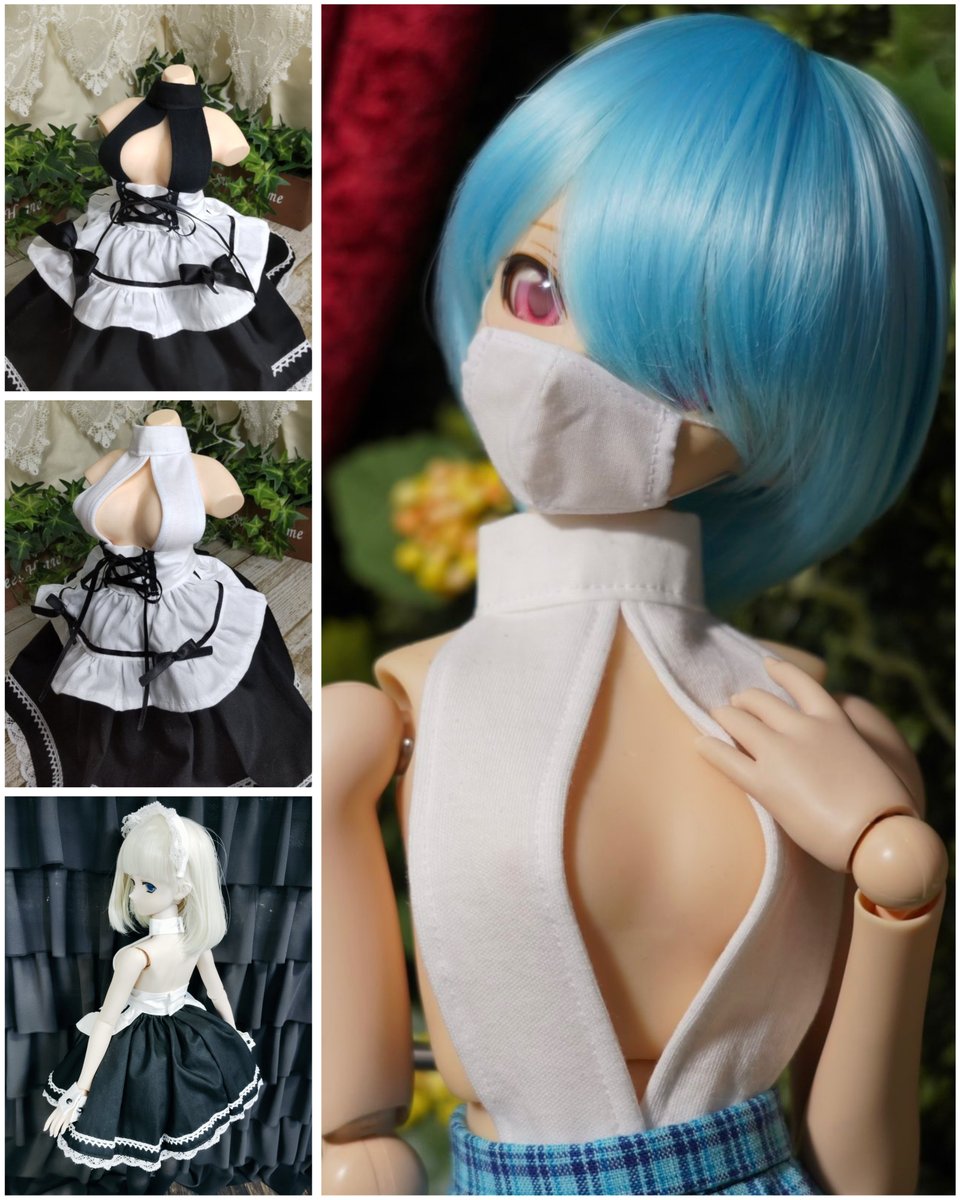 luchadoll_niiga's tweet image. 大胆な胸開きセクシーメイド服❣️
上半身はシンプルだけどスカートはリボン付きのフリフリ🎀✨

#Angelpafait さんの
カスタムメイド服セクシーセット
🖤黒🖤
g-zero.shop-pro.jp/?pid=175110379
🤍白🤍
g-zero.shop-pro.jp/?pid=175110364

【サイズ】 
#ドルフィードリーム 
SS胸～L胸 
#DDS #DDdy