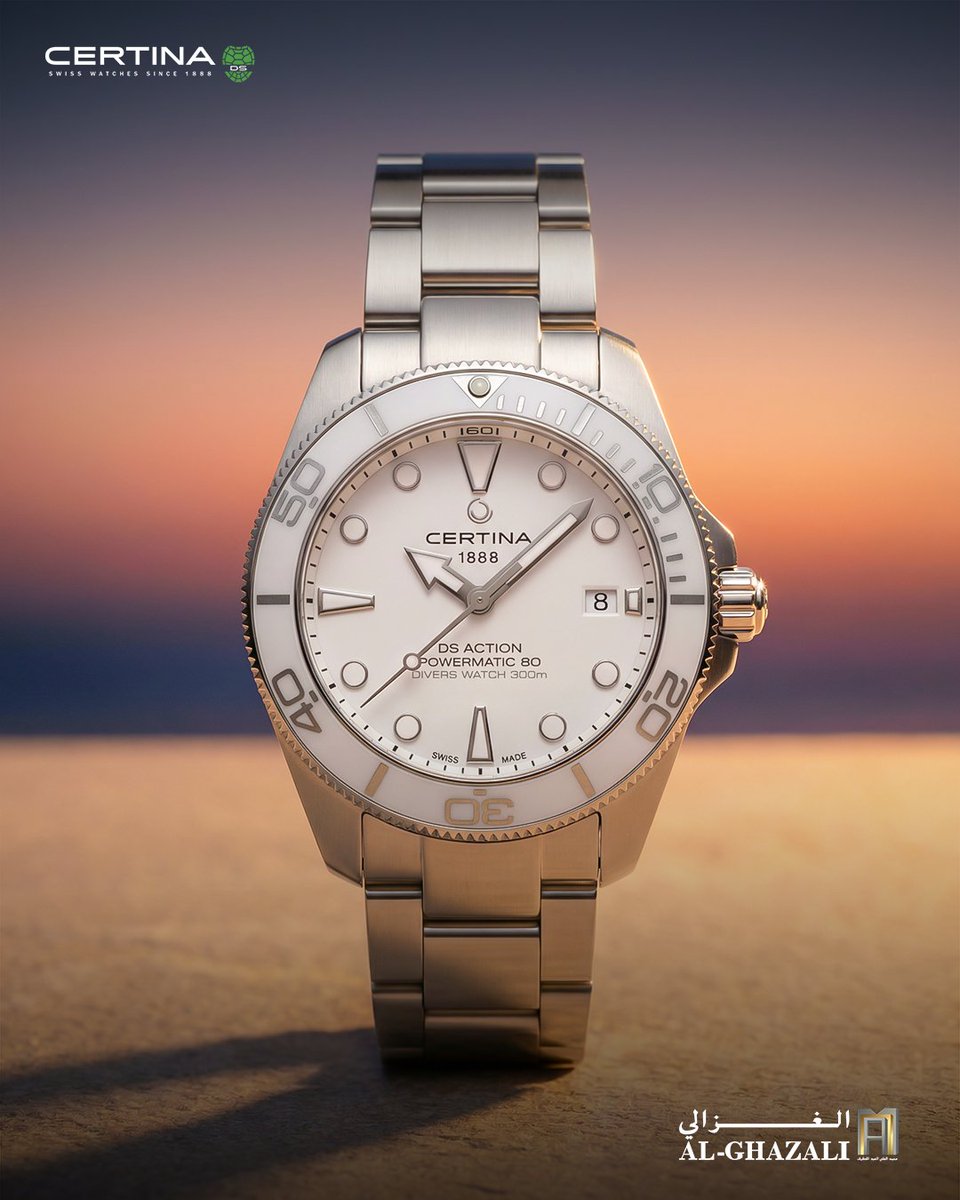 alghazalisa's tweet image. حيث تمنحك كلّ ثانيةٍ شعورًا بالثقة.
سيرتينا لدى الغزالي.

.Where every second feels assured.. @Certina at Al-Ghazali
#KSA #Watches
