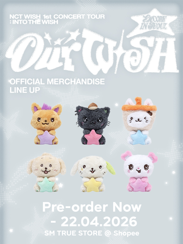เปิดพรี! NCT WISH 1st CONCERT TOUR 'INTO THE WISH : Our Wish' ENCORE IN SEOUL MD 🪽💚

💯 ออฟฟิเชียล

ช้อปเลย 👉 s.shopee.co.th/8ph8QlMZ8u

#ShopeeTH #ShopeeTHxSMTrue #NCT #NCTWISH #INTOTHEWISH #OurWISH_ENCORE #ตลาดนัดNCT #ตลาดนัดNCTWISH