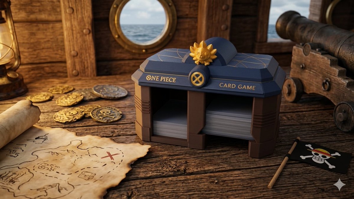 d3bugu's tweet photo. Fancy a One Piece theme penny sleeve and top loader dispenser? 

Booth: https://t.co/dnXNioJ1Gk
Shopee: https://t.co/PMX8gUoWMc https://t.co/VEdGXWTEhB