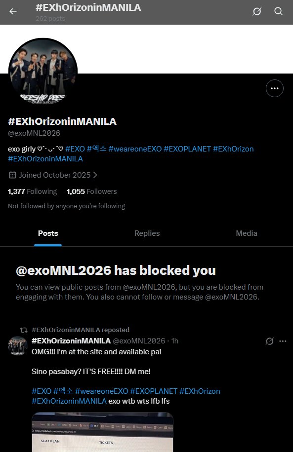 jessooyah's tweet photo. @mmchellebibcays @_sienyeshajic "PASABUY" SCAMMER

 @exoMNL2026 https://t.co/K3efgXVFjC