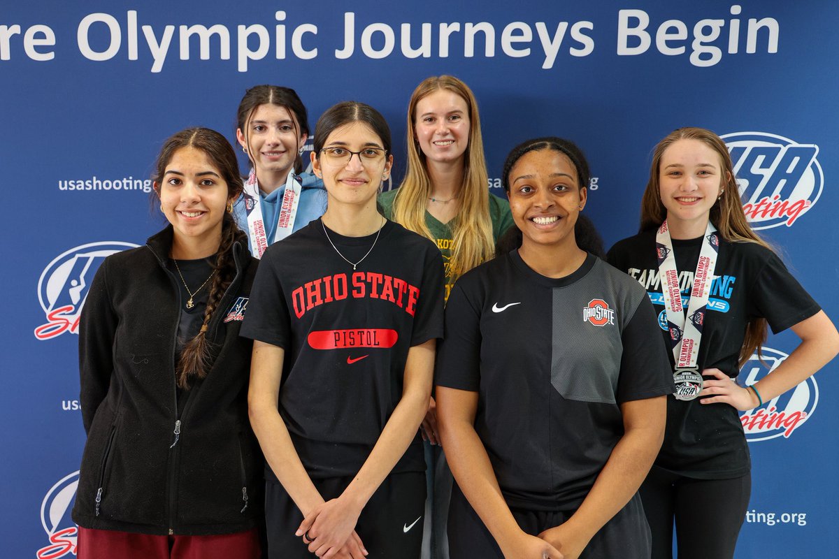 USAShooting's tweet image. ‼️REAL TIME

The Pistol Junior Olympics are off to a great start in Colorado Springs 🏔️

Congratulations to our Men’s Air Pistol &amp;amp; Women’s Sport Pistol Junior World Championship teams traveling to Suhl, Germany June 16-26 

🗓️ April 15-20

#pistol #juniorolympics #optc #cos