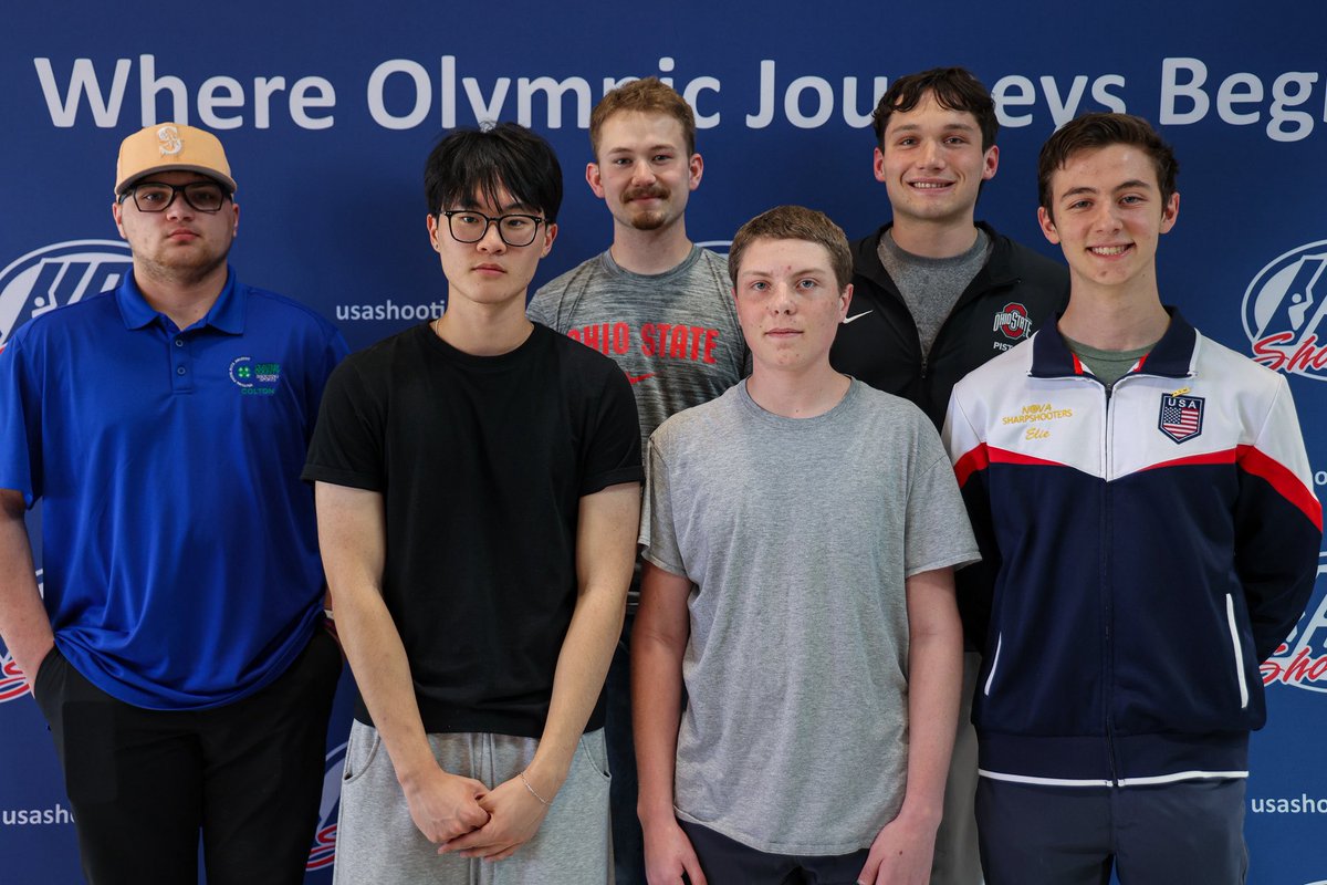 USAShooting's tweet image. ‼️REAL TIME

The Pistol Junior Olympics are off to a great start in Colorado Springs 🏔️

Congratulations to our Men’s Air Pistol &amp;amp; Women’s Sport Pistol Junior World Championship teams traveling to Suhl, Germany June 16-26 

🗓️ April 15-20

#pistol #juniorolympics #optc #cos