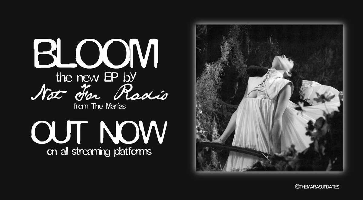 The Marías Updates tweet media