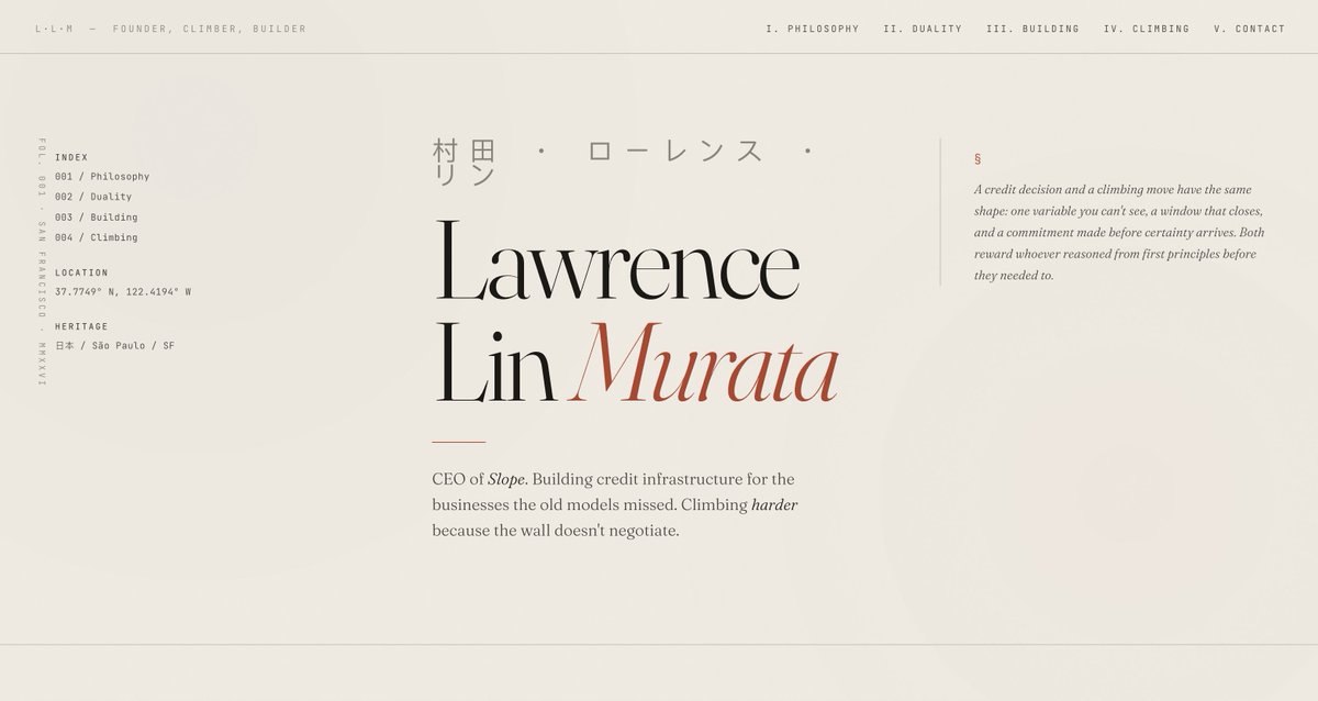 Lawrence Lin Murata tweet media