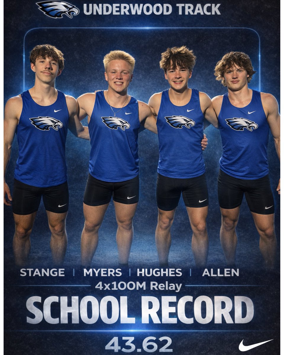 Underwood Boys Track & Field tweet media