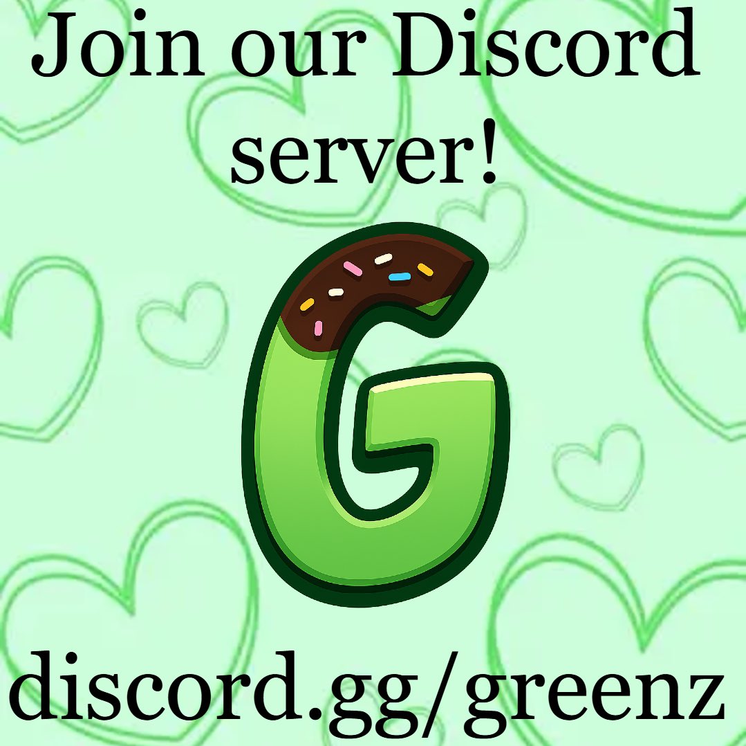 GreenzBakery's tweet photo. You’re missing out! Join our Discord server for important updates, information, giveaways, and more! https://t.co/ryn5hdQrPd 💚 https://t.co/ayBvhZzOh7