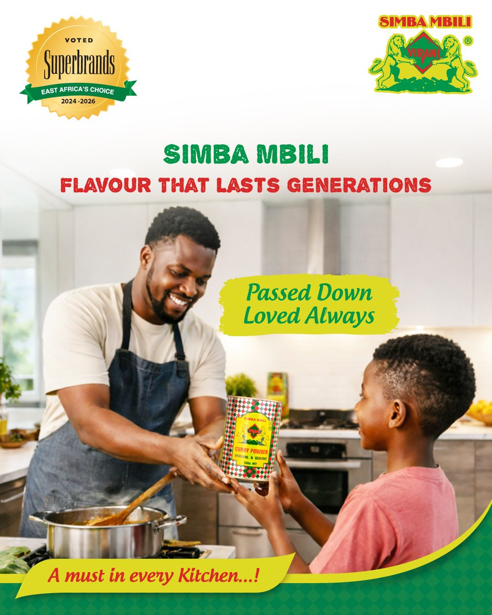 simbambilispice's tweet image. Simba Mbili has been flavouring family meals for generations. 
Which Simba Mbili spice has been a part of your family traditions? Share your story below.  
#SimbaMbili #FamilyTradition #SpiceStories #KitchenMemories #FlavourLegacy