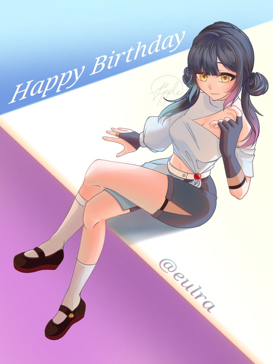 Painter_App1e's tweet photo. Today is my friend’s birthday! 🎉
I made a drawing for her ✧
#art https://t.co/V4MzyJrI8z