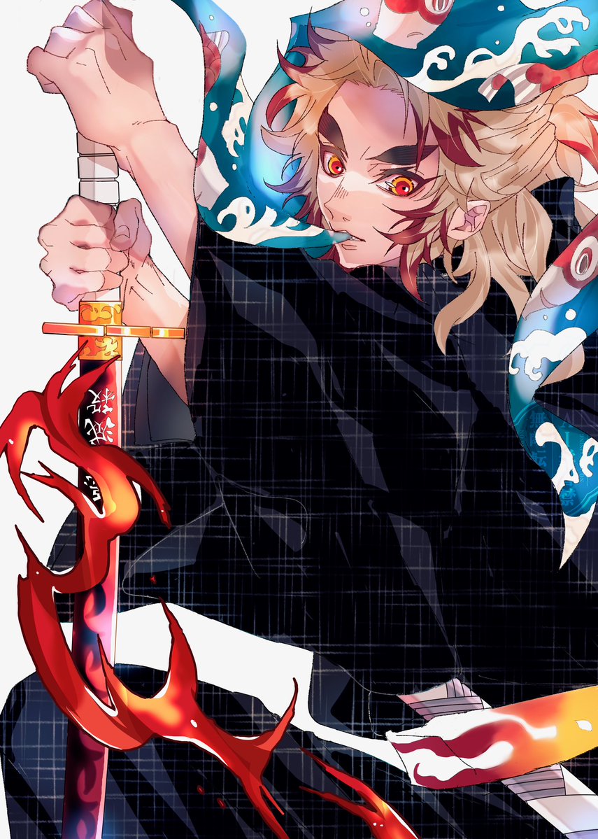 謎軸手拭い獄さん