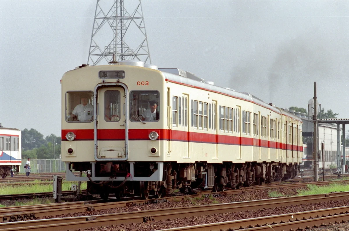 関東鉄道株式会社【公式】 az X-en: „車両基地で長らく検査中でした