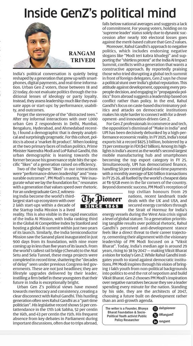 Rangam Trivedi tweet media