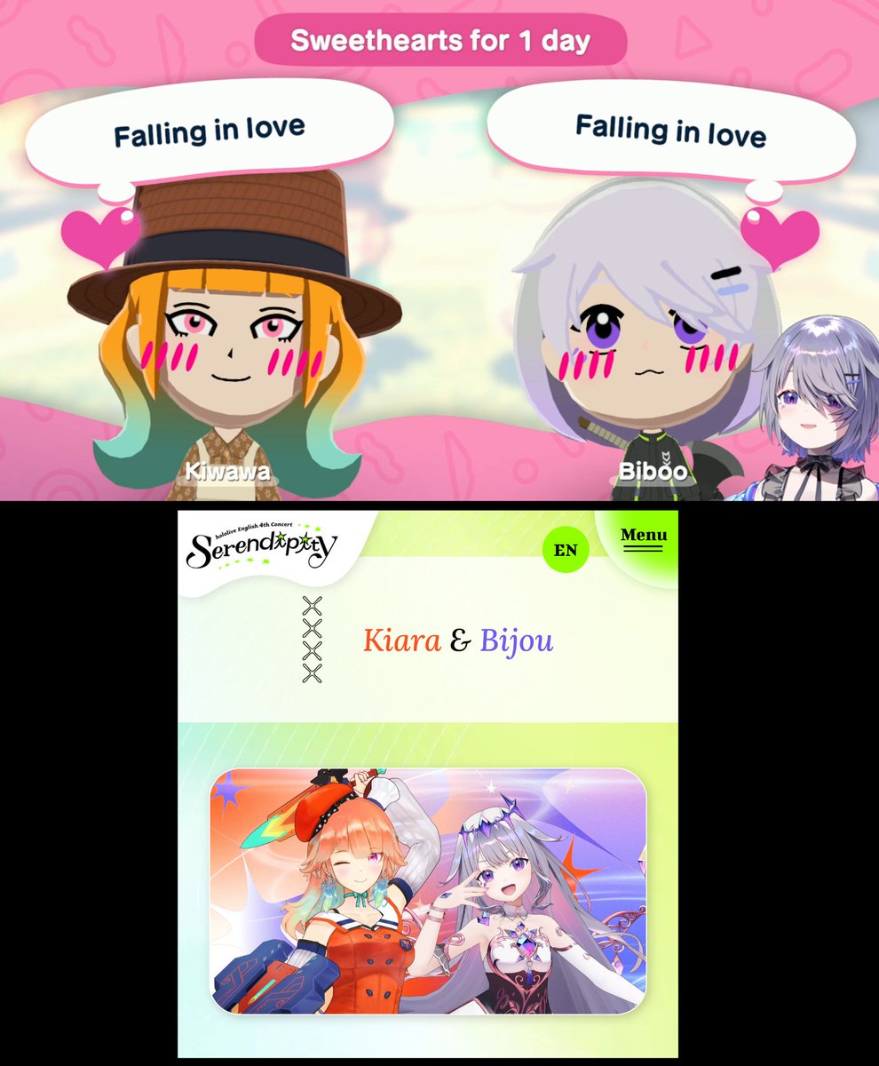 It was fated to be.  The game knew.

#LIVEseki #KFP