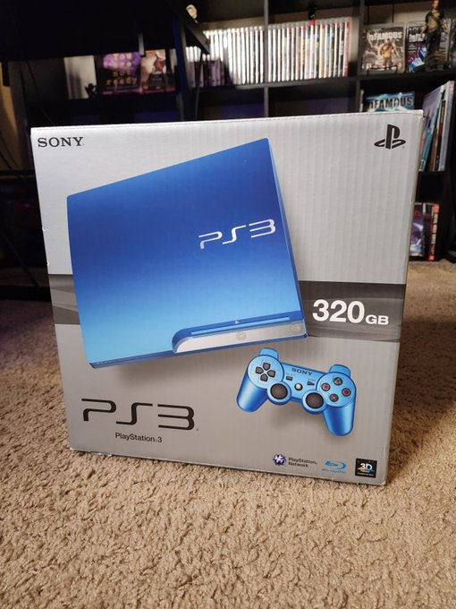 Throwback to when I bought a brand new PS3 slim from Japan in 2024 😁