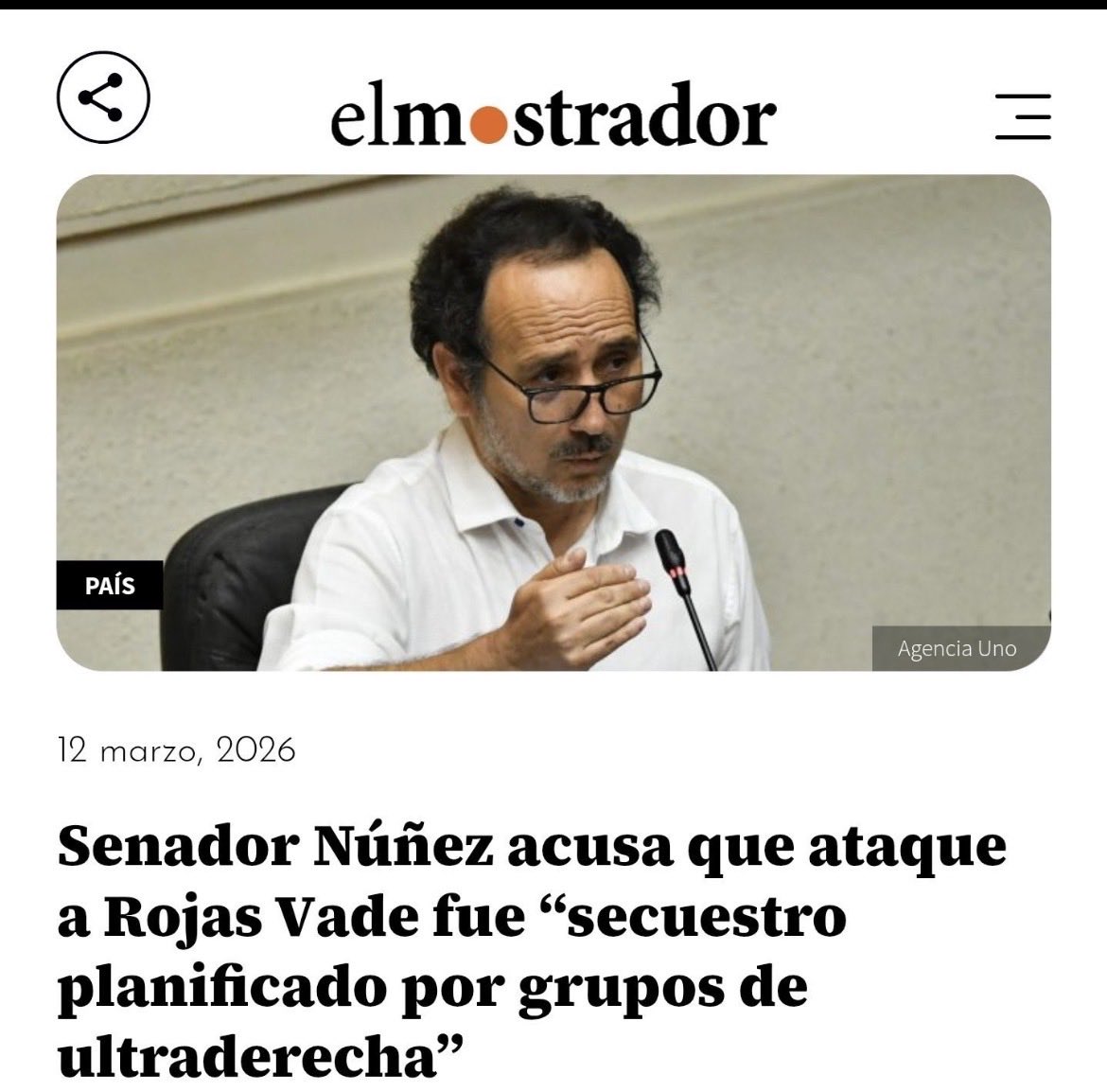 Se me había olvidado esta joyita. 

Supongo que el senador con impulsos mentirosos no va a salir a dar cátedras de nada o si?