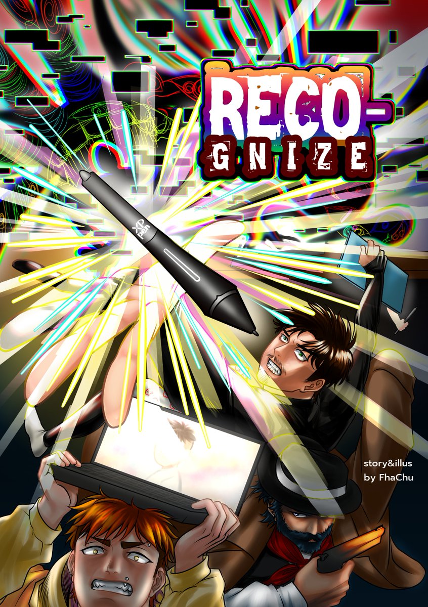 Fha_chutiman's tweet photo. Reco-gnize (0/4)
นักเขียนการ์ตูนหมดไฟ กับXPPen คู่ใจของเขา
#XPPenThailand #XPPenArtContest2026 #BeyondMyScreen #comicbookart https://t.co/0cdv2A1jGz