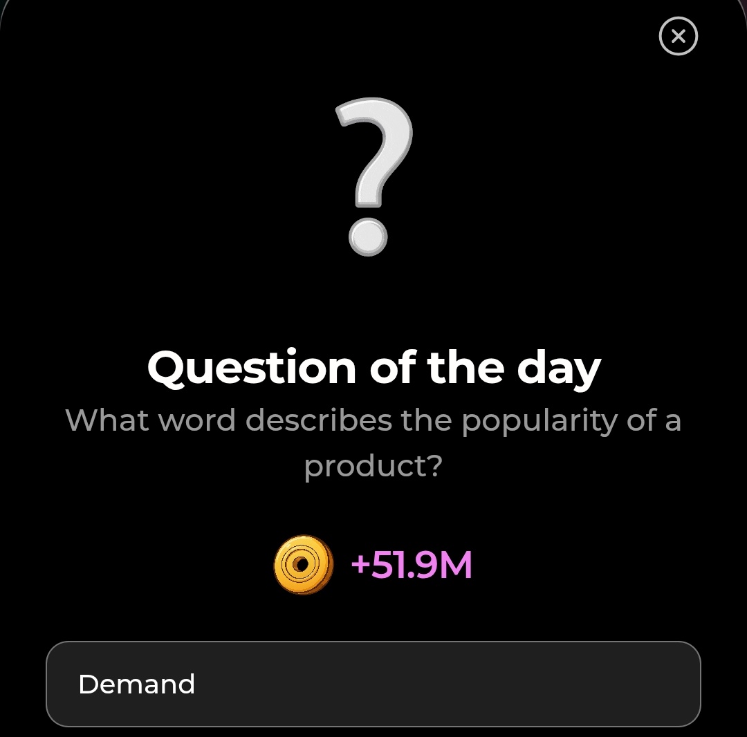 hasib6005's tweet photo. ⭐ (17 April 2026) ⭐

🔥 Syntax quiz answer :
✔️ B

🔥 Marina quiz answer:
✔️ A

🔥 Syntax vault answer :
✔️ 1-5-2-6

🔥 Dropee quiz answer :
✔️ Demand https://t.co/UspRdtS1bO