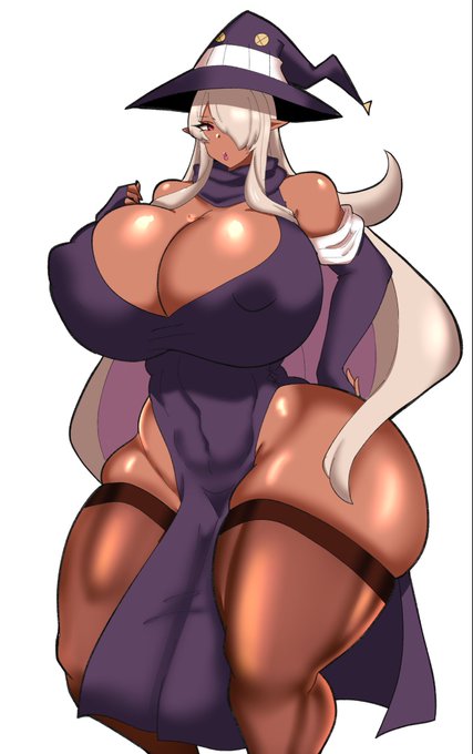 むちむちドスケベダークエルフの魔女のラブモン、キルケオズ 